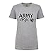 zerogravitee Army Wife with Dogtags Women's Crewneck tee