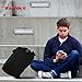 SANYA K Laptop Backpack for Men, Women & Teens – Backcountry Knapsack Bag for Travel Domestic & Abroad, black