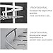 Bathroom Corner Shelf ,2 Tiers Shower Shelf (No Drilling) Durable Aluminum Adhesive Suction Corner Shelves