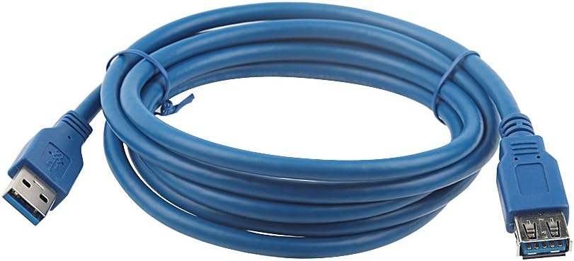 LYFNLOVE USB Extension Cable 6ft USB 3.0 Extender Cord Type A- Male to A- Female Data Transfer Cable for PS4,Xbox,USB Flash Drive,Card Reader,Hard Drive,Keyboard,Printer,Scanner Oculus VR,Camera