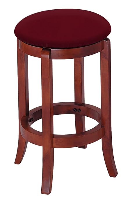 Burgundy Colored Stool - Stools Item