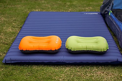 Hikenture-Double-Camping-Pad-by-Inflatable-Air-Mattress-with-Built-in-Foot-Pump-Light-and-Compact-for-Backpacking-Self-Driving-Tour-Hiking-Tent-Blue