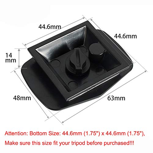 Trenro Qb-4w Quick Release Plate Replace for Velbon Cx-444 Cx-888 Cx-460 Cx-460mini Cx-470 Cx-570 Cx-690 Df-50 Sony Vct-d580rm Vct-d680rm Vct-r640