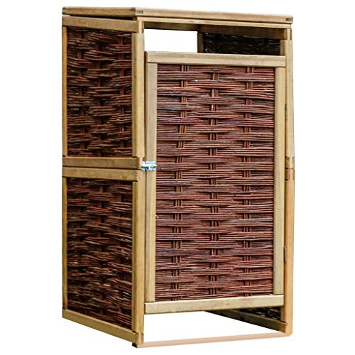 Rutland Wooden Triple Wheelie Bin Storage ASTONSHEDSUK