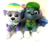 Paw Patrol 2 Pcs Character Plush Set Everest & Rocky 8