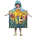 Dawhud Direct Kids Cotton Hooded Poncho Bath Beach Pool Towel (Octopus)
