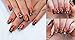 Migi Nails Nail Art Polish Beautifully Bold - 4 Pens With 8 Bold Traditional Colors