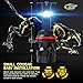 Cougar Motor X-Small 9007 LED Headlight Bulb, 10000Lm 6500K (Hi/Lo) All-in-One Conversion Kit - Cool White CREE, 360°Adjustable Beam