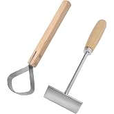 Gosknor Hide Scraper &amp; Fleshing Tool, Premium Pelt Scraper Tool Kit | Durable Tanning Hide Tools Set Suitable for Skinning Fur HandlingTaxidermy Supplies