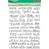 Penny Black Happy Snippets Clear Unmounted Rubber Stamp Set (30-358)