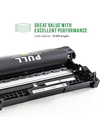 LINKYO Compatible Alto Rendimiento Negro Cartucho de tóner de repuesto para Brother TN450, Negro