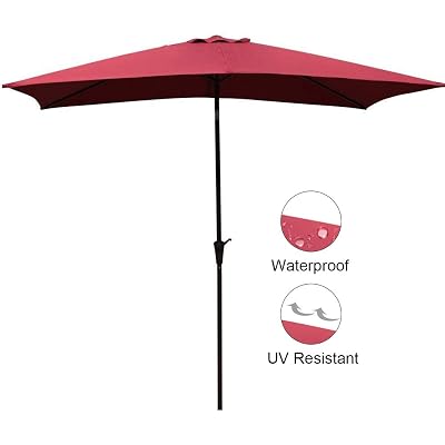 half round outdoor patio umbrella Pure Garden with Easy Crank – Compact 9ft Semicircle Shade Canopy for Balcony, Porch, or Deck (Terracotta) : Patio, Lawn & Garden Toddler Bike Helmet Customized FMFT101 steel pole Size:5.3g