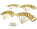 Gold Glitter 90th Birthday Cupcake Toppers Party Supplies Decorations 24 Counts