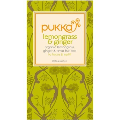 Pukka Lemongrass & Ginger Tea 20 per pack by Pukka