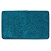 mDesign Non-Slip Microfiber Polyester Rectangular Spa Mat/Bath Rug, Plush Heathered Water Absorbent Accent Rug for Bathroom Vanity, Bathtub/Shower, Machine Washable, 34