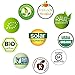 Organic Food Bar - Vegan Bars, Certfied Organic Vegan Protein Bars (Pack of 12, 2.4 oz)
