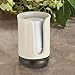 iDesign York Ceramic Disposable Paper and Plastic Cup Dispenser Holder for Master, Guest, Kids' Bathroom Vanity and Countertops, 2.75