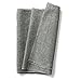 Ling's moment Gray Faux Burlap Table Runner Wrinkle-Free 14 x 96 Inch for Wedding Party Thanksgiving Christmas Farmhouse Table Runner