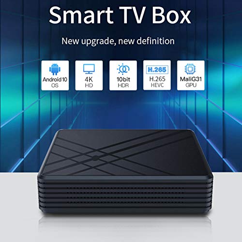 LUHUN Voor Android 9.0 TV Box 4GB RAM 32GB ROM Smart TV Set Top Box voor Android 9.0 ondersteuning Skype video-gaming… - Afbeelding 3