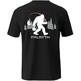 Palmyth Fishing Shirts for Men Sun Protection Shirts Short Sleeve UPF 50+ T-Shirt Tee Quick Dry