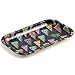 Beamer Designer Series Medium Metal Rolling Tray -Flying Pizzas - 10.75 inch x 6.25 inch