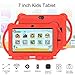 Xgody T702 7 Inch HD Kids Tablet PC Quad Core Android 8.1 1GB RAM 16GB ROM Touch Screen with WiFi Pre-Loaded 3D Game Dual Camera Red
