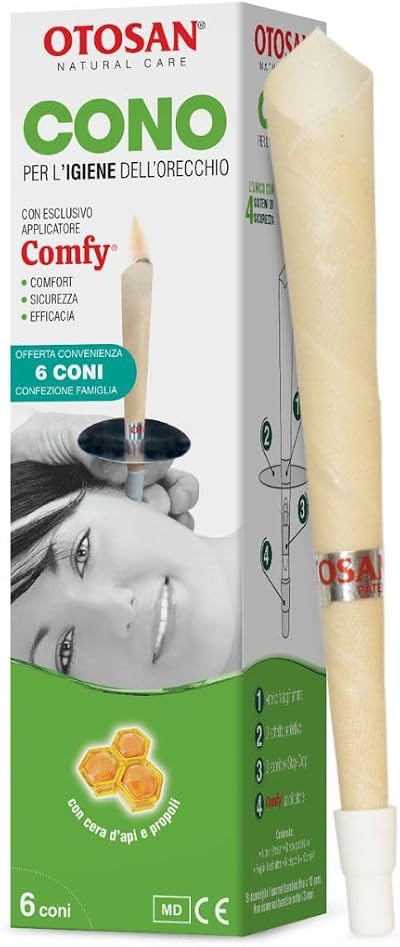 Otosan Ear Cones - Pack of 3 Pairs Ear Hygiene Kit