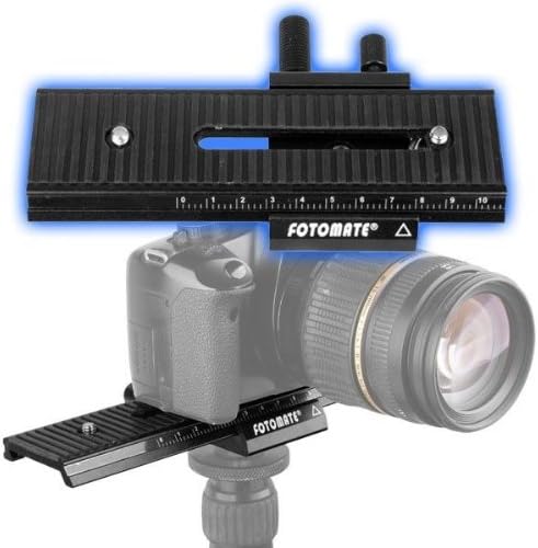 SouthbayCamera 2 Way LP-02 1/4" Screw Fotomate Macro Focusing Rail Slider Head Canon Nikon Sony