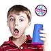 Wow Cup for Kids Original 360 Sippy Cup, Blue with Yellow Lid, 9 oz