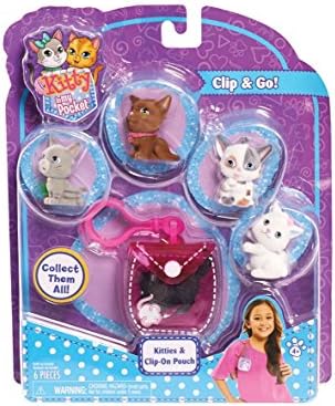 Kitty In My Pocket Clip & Go Pouch (Styles May Vary)