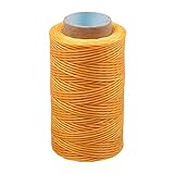 MIUSIE Colorful 284Yards Leather Sewing Waxed Thread-Practical Long Stitching Thread for Leather Craft DIY/Bookbinding/ Shoe Repairing/Leather Projects