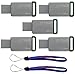 Kingston (TM) Digital 16GB (5 Pack) USB 3.0 Data Traveler 50 Flash Drive DT50, 30MB/s Read, 5MB/s Write Speed with (2) Everything But Stromboli (TM) Lanyard (DT50/16GB)