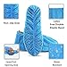 Premium Disposable Boot & Shoe Covers 100Pack (50 Pairs) | Non-Slip, Durable, Indoor | Protect Your Home, Floors and Shoes (XXL 100pcs)