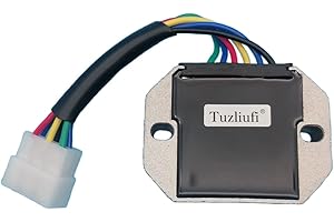 Tuzliufi Voltage Regulator Compatible with Kubota ZD18 ZD21 RTV500 185530 RS5101 1822D 718D 721D 721G RP201-53710 64600 15351-64601 15351-64603 15531-64601 19267-64600 19267-64600 RP201-53710 Z254