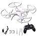 RC Helicopter Drone Quadcopter 2.4Ghz 6-Axis Gyro 4 Channels with Altitude Hold, Best Choice for Drone Starter Training with Bonus Battery, Full Size, Without Camera