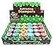 TINYMILLS 24 Pcs Pixel Miner Stampers for Kids