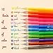 Fashionclubs Ultra Fine Ballpoint Fresh Star Diamond Color Gel Pens Pack of 12