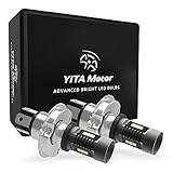 YITAMOTOR 2x H4 9003 HB2 60W LED Fog Light Bulbs High Power 6000K Xenon Super White 1000LM DRL DC 12V-24V
