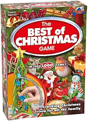 Drumond Park The Best Of Christmas Family Board Game Cracking Christmas Trivia For All The Family Logo Family Games For Adults And Kids Suitable From 12 Years Amazon Se Toys Games