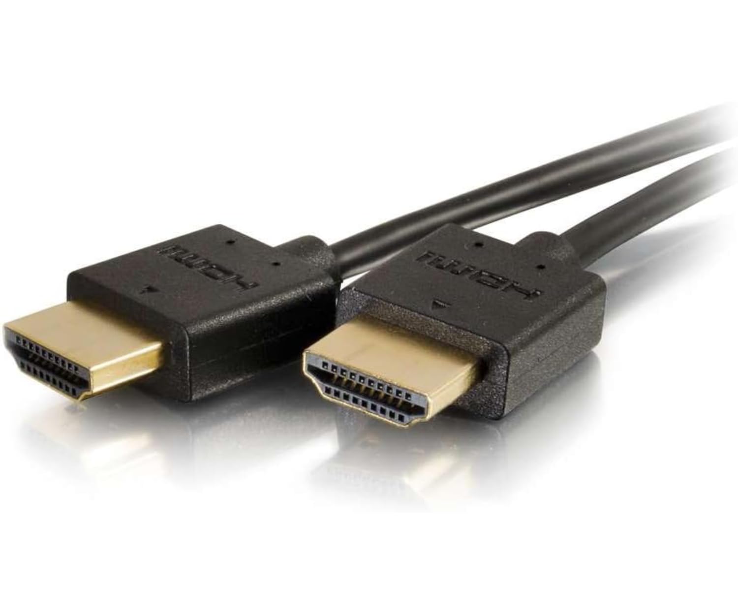 C2G 6ft (1.8m) Flexible High Speed HDMI Cable with Low Profile Connectors - 4K 60Hz HDMI 2.0 Gold Plated