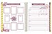 bloom daily planners 2017-18 Academic Year Hard Cover Vision Planner - Monthly and Weekly Column View Planner - (August 2017 - July 2018) Vintage Floral - 7.5