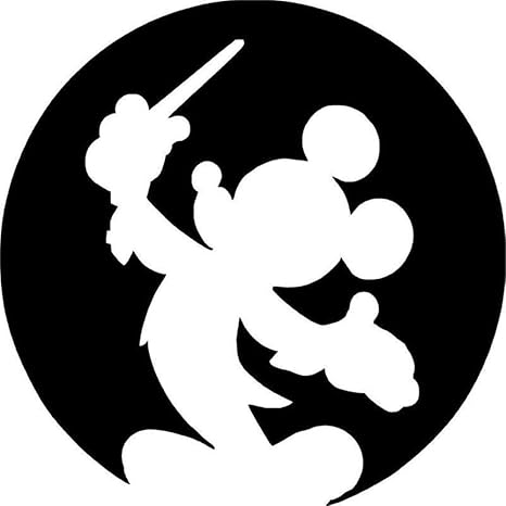 Amazon Co Jp ミッキーマウス 車の窓 指揮者 ビニールデカールステッカー カーステッカー Black 並行輸入品 おもちゃ