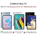 IVSO 2 Pack-Screen Protector for Samsung Galaxy TAB S6/S5e,No-Bubble HD Clear Tempered Glass Screen Protector for Samsung Galaxy Tab S6 (2019) SM-T860/SM-T865 Tablet (10.5 Inch)