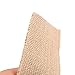 DECORA 4 X8 Inch Hessian Burlap Lace Jute Cutlery Pocket Knifes Forks Bag Burlap Silverware Holders for Wedding St. Valentine's Day 50PCS