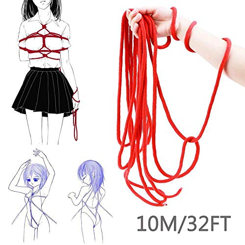 3 Cotton+Bondage+Restraints+Couples+Purple