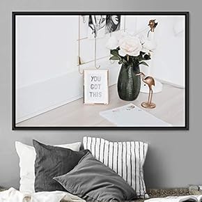 signwin Framed Canvas Wall Art Pressed Quotes 3D...