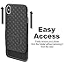 PiTau Holster Case Designed for iPhone X/XS, Hard Belt Clip Case Holster Combo Case with Kickstand with Belt Clip, Holster Case Compatible with Apple iPhone X iPhone Xs/iPhone 10 - Black