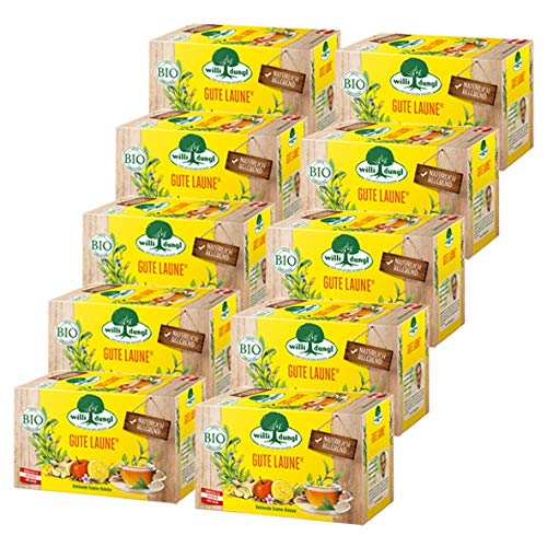 Willi Dungl Gute Laune Bio Kr?uter-Gr?ntee / 5er Pack