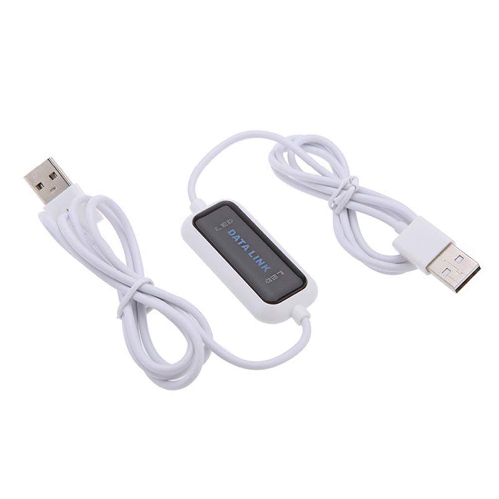 Aukson P79C PC to PC USB 2.0 to USB 2.0 PC Copy Cable Multimedia Sync Transfer Data Transfer Cable PC to PC Link Cable 160 cm Data Cable