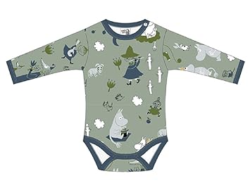 Moomin Clothing Collection Baby Jungen 0 24 Monate Body Grun 80 15 18 Month Old Amazon De Baby